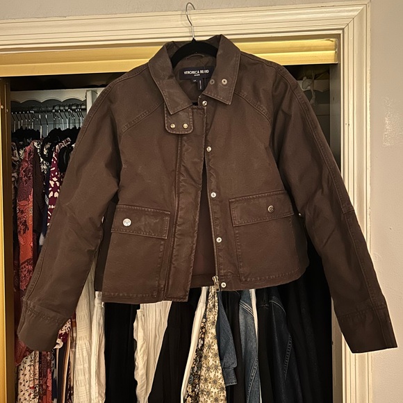 Veronica Beard Arlo Canvas Chore Jacket - Picture 2 of 2